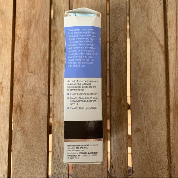 Neutrogena Healthy Skin Anti-Wrinkle Cream Night 1.4 oz NEW (Lot of 3) - Picture 4 of 8